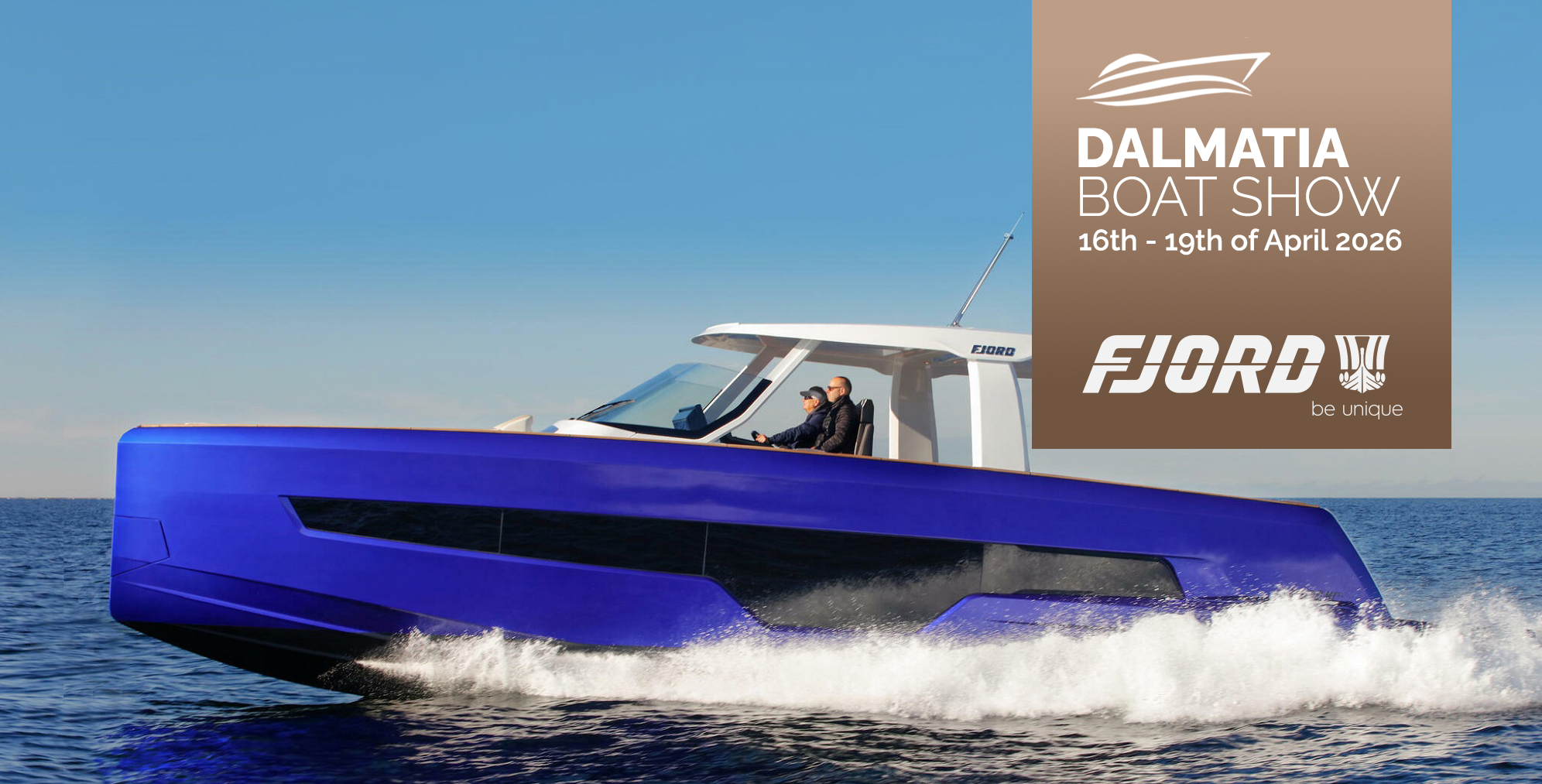 Croatia Yachting at Dalmatia Boat Show 2026 – Discover Fjord at the Show